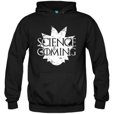 سویشرت هودی Rick & Morty - Science is Coming