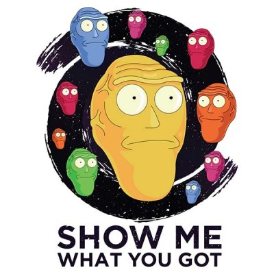تیشرت Show me what you got - space (Rick and Morty)