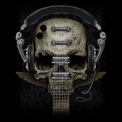 تیشرت Skull Headphone