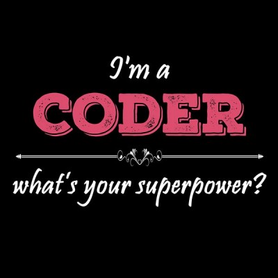 تیشرت دخترانه I'm A CODER What's Your Superpower