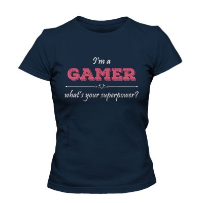 تیشرت دخترانه I'm A GAMER What's Your Superpower