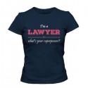تیشرت دخترانه I'm A LAWYER What's Your Superpower
