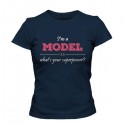 تیشرت دخترانه I'm A MODEL What's Your Superpower