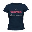 تیشرت دخترانه I'm A WRITER What's Your Superpower