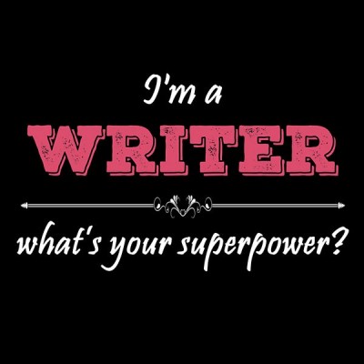 تیشرت دخترانه I'm A WRITER What's Your Superpower