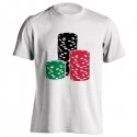 تیشرت Poker Roulette chips gambling