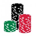 تیشرت Poker Roulette chips gambling