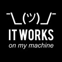 سویشرت هودی It works on my machine - Programmer Excuse