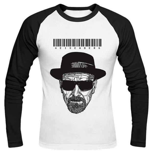 تیشرت آستین بلند رگلان Breaking Bad - Heisenberg