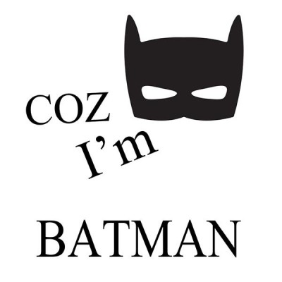 تیشرت Because I'm Batman