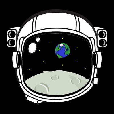 تیشرت Space Helmet