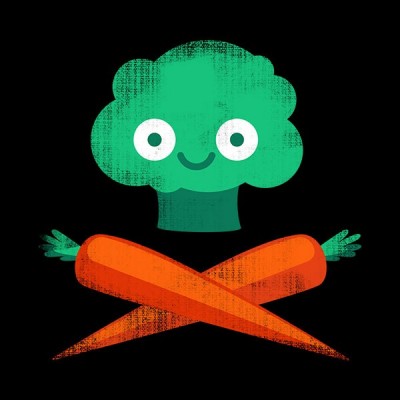 تیشرت Veggie Pirate