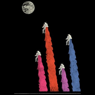 تیشرت Race to the Moon