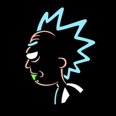 تیشرت طرح Rick Crazy