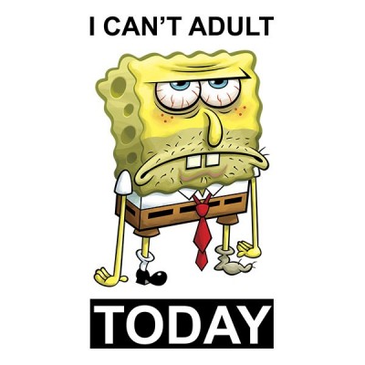 تیشرت Can't Adult