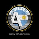 تیشرت طرح Argentina Team Circle