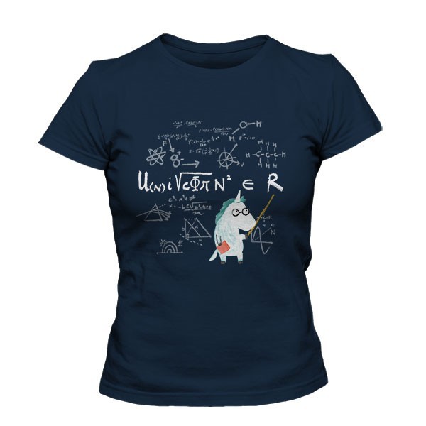 تیشرت دخترانه The science of unicorn