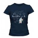 تیشرت دخترانه The science of unicorn
