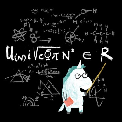 تیشرت دخترانه The science of unicorn
