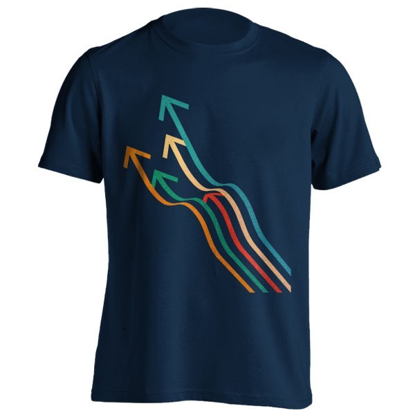 تیشرت Arrow line wavy