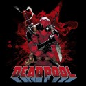 تیشرت طرح Deadpool Splatter
