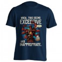 تیشرت طرح Deadpool Excessive