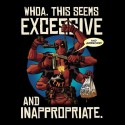 تیشرت طرح Deadpool Excessive