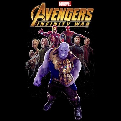 تیشرت طرح Thanos and Heroes