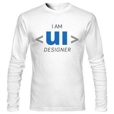 تیشرت آستین بلند UI Designer