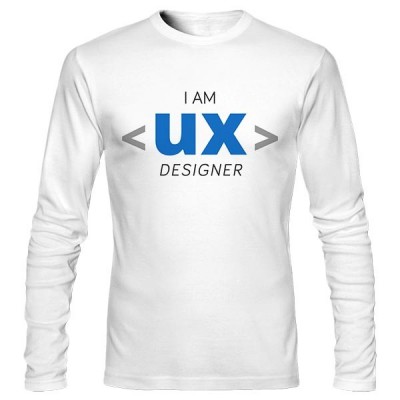 تیشرت آستین بلند UX Designer