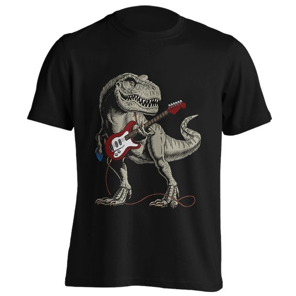 تیشرت Dinosaur Playing Guitar