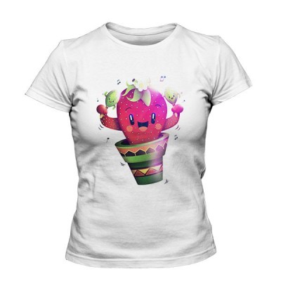 تیشرت دخترانه Strawberry Cactus