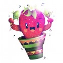 تیشرت دخترانه Strawberry Cactus