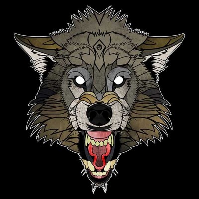 تیشرت Wolf Head
