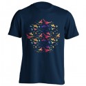 تیشرت Colorful bird pattern