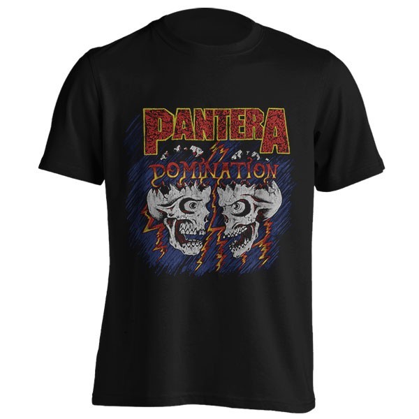 تیشرت Pantera Domination Skulls