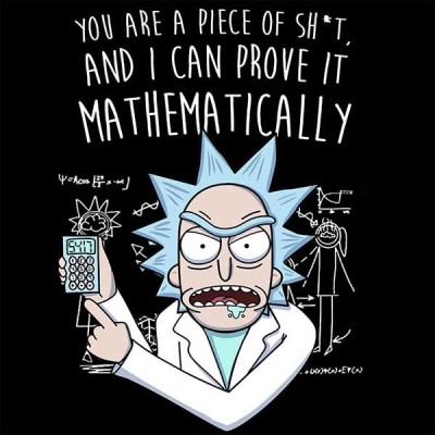 تیشرت Rick Mathematically