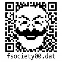 تیشرت آستین بلند رگلان Fsociety QR Code
