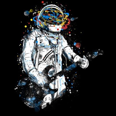 تیشرت Space guitar