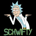 تیشرت طرح Schwifty