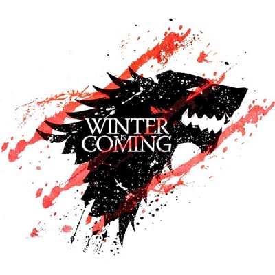 سویشرت هودی ملانژ Winter is Coming