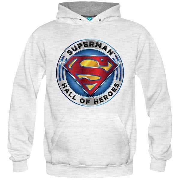 سویشرت هودی ملانژ Superman Hall of Heroes