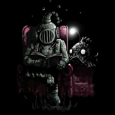 تیشرت Reading diver