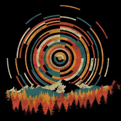 سویشرت هودی The Geometry of Sunrise