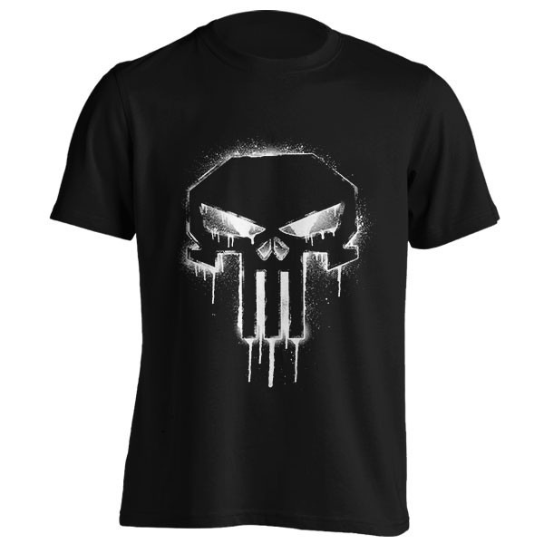 تیشرت Punisher Spray Paint Logo