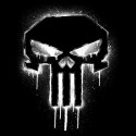 تیشرت Punisher Spray Paint Logo