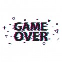 سویشرت هودی ملانژ Game Over