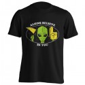 تیشرت Aliens Believe In You