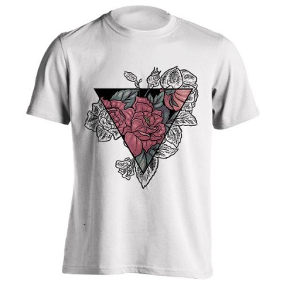 تیشرت Tri Floral White