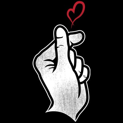 تیشرت دخترانه Korean Heart Finger